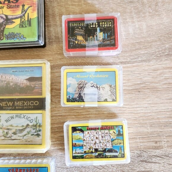 Vintage 13 Pc State & Park Playing Card Collector's Lot - Picture 5 of 6